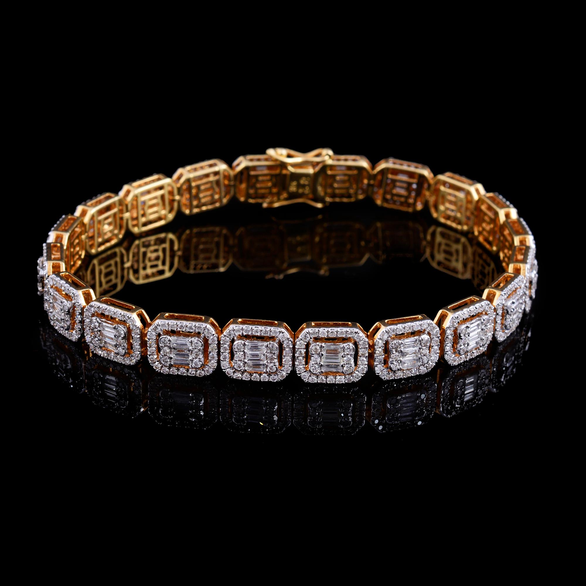1.60ct 18ct rose gold tennis bracelet guaranteed g/h colour si purity natural diamonds
