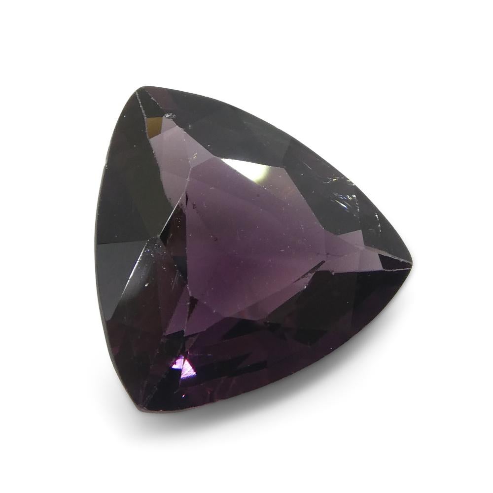 4.65ct Trillion Purple Spinel de Birmanie en vente 3