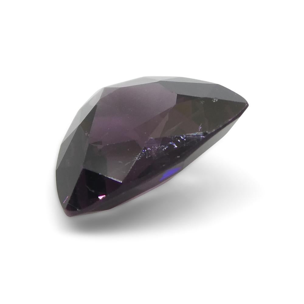 4.65ct Trillion Purple Spinel de Birmanie en vente 5