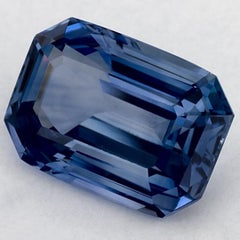 4.66 Ct Blue Sapphire Octagon Loose Gemstone