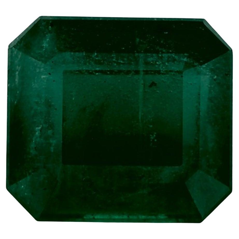 4.66 Ct Emerald Octagon Cut Loose Gemstone
