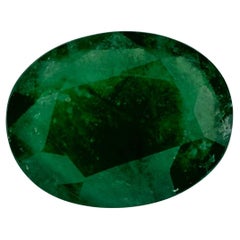 4.66 carati di smeraldo ovale sfuso