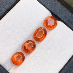 4.67 Carat Vivid Orange Spessartite/Spessartine/Mandarin Garnet Loose Gemstones