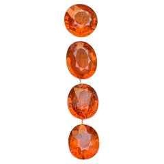 4.67 Carat Vivid Orange Spessartite/Spessartine/Mandarin Garnet Loose Gemstones