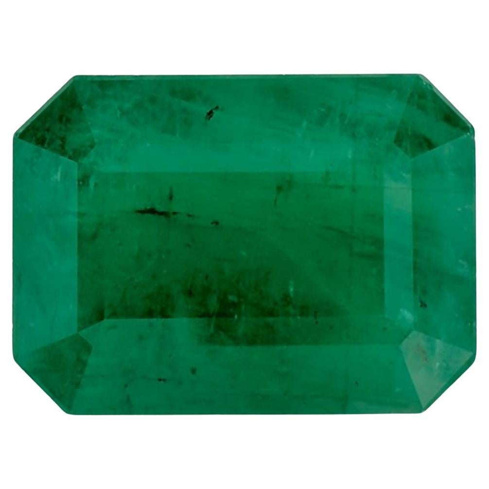 4.69 Ct Emerald Octagon Cut Loose Gemstone