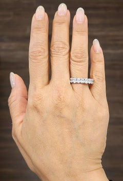 Bracelet éternel en diamant ovale de 4.69 ct