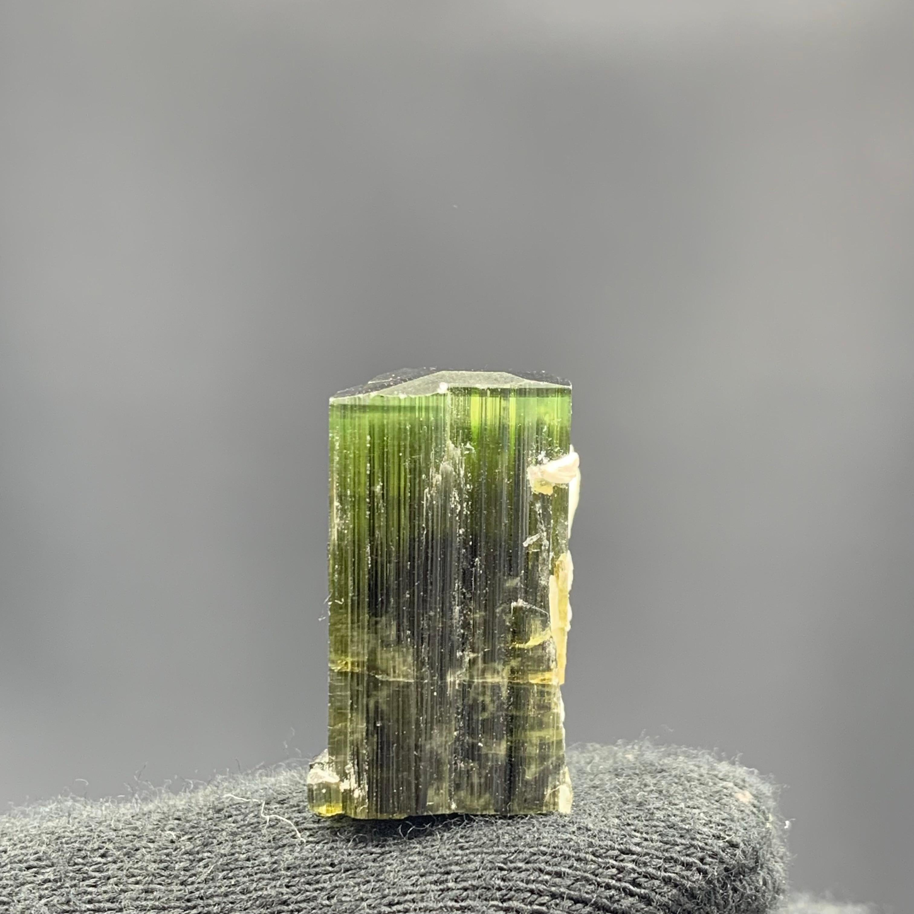Pakistani 46.95 Cts Lovely Tourmaline With Albite Specimen From Stak Nala Valley, Pakistan For Sale