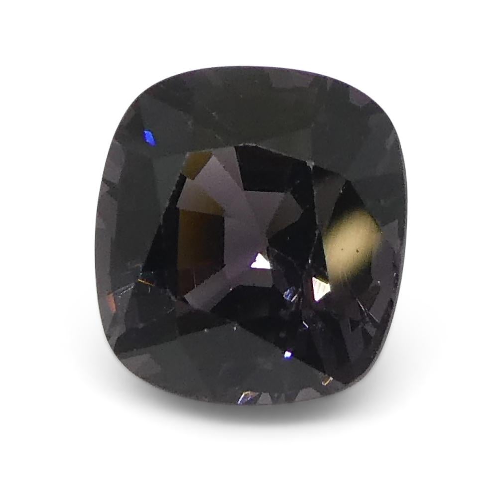 4.69ct Spinello viola rettangolare a cuscino dalla Birmania in vendita 12