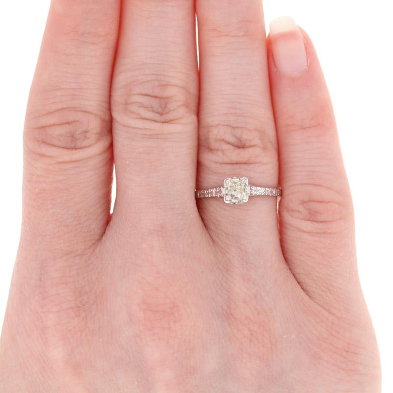 This ring is a size 6 1/2, but it can be re-sized up 2 sizes for a $30 fee or down 1 size for a $25 fee. Once a ring is re-sized, we guarantee the work but we are unable to offer a refund on the sizing. Please contact for additional sizing
