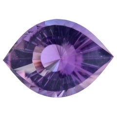 46ct Natural Purple Amethyst Custom Design Cleopatra Eye