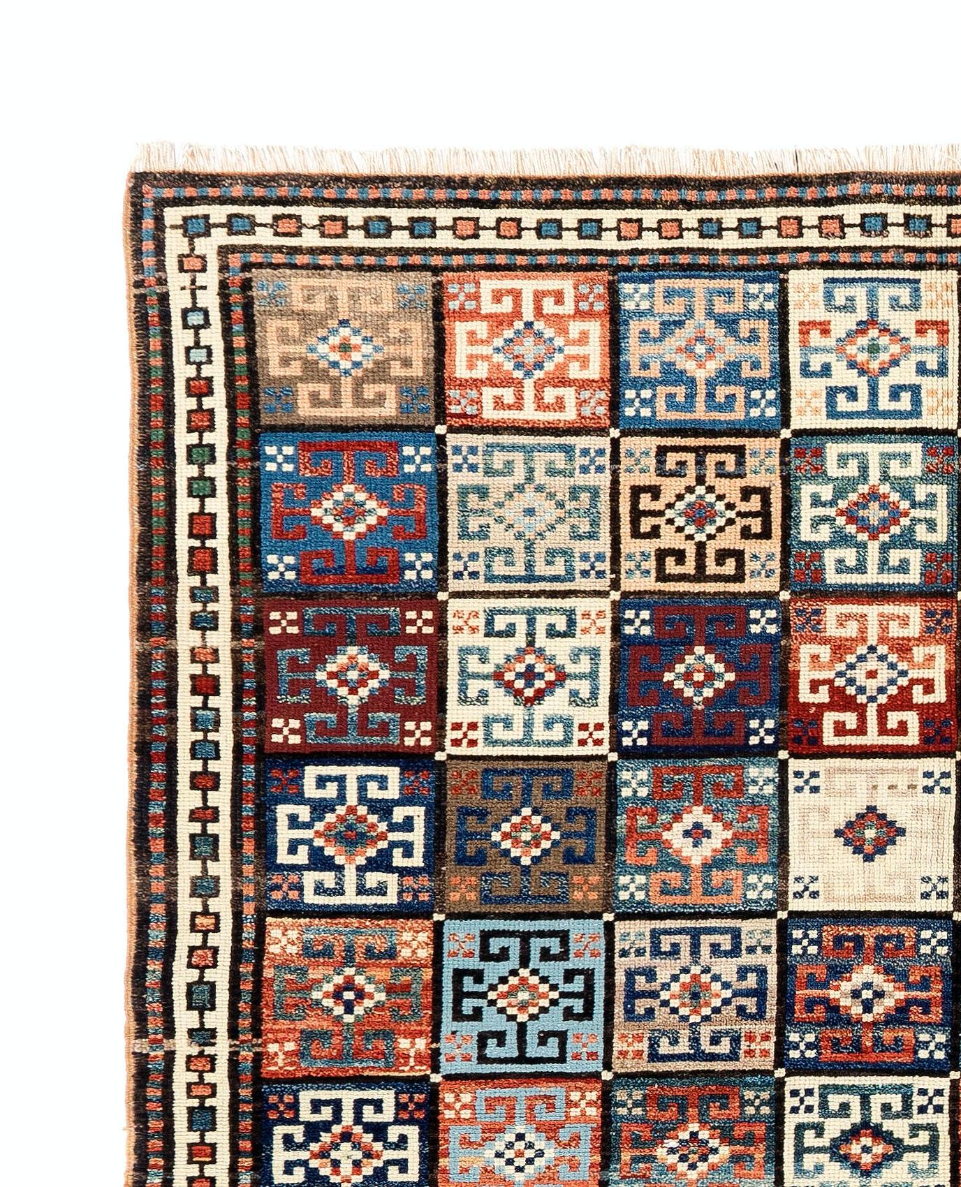 Tribale Tappeto vintage fatto a mano in Turchia, 100% lana morbida e tinte naturali in vendita