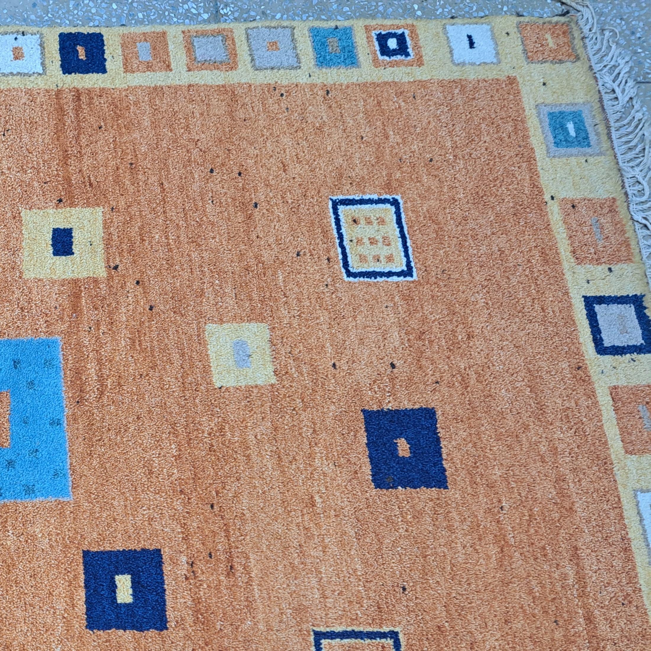 4.6x6.6 Ft New Handknüpfteppich. 100% Wolle. Wohnzimmer Teppichboden. Maßgefertigte Optionen A. im Angebot 3