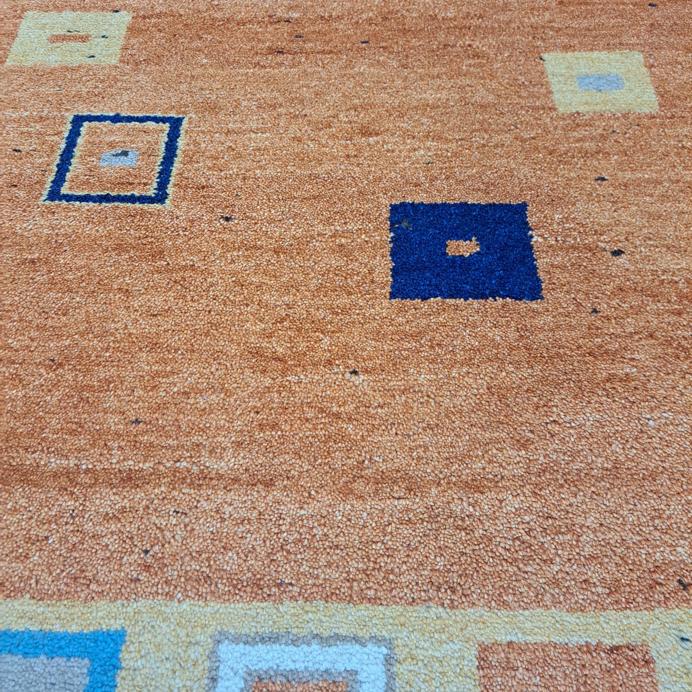 4.6x6.6 Ft New Handknüpfteppich. 100% Wolle. Wohnzimmer Teppichboden. Maßgefertigte Optionen A. im Angebot 2