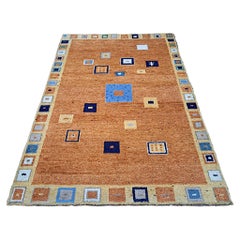 4.6x6.6 Ft New Handknotted Rug. 100% Wool. Living Room Carpet. Custom Options A.