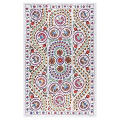 4,6x7 Ft Boho Wall Decor, Arte da parete ricamata con aghi, appeso a parete Suzani ricamato