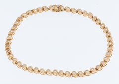 47 Diamonds 18kt Yellow Gold Tennis Bracelet