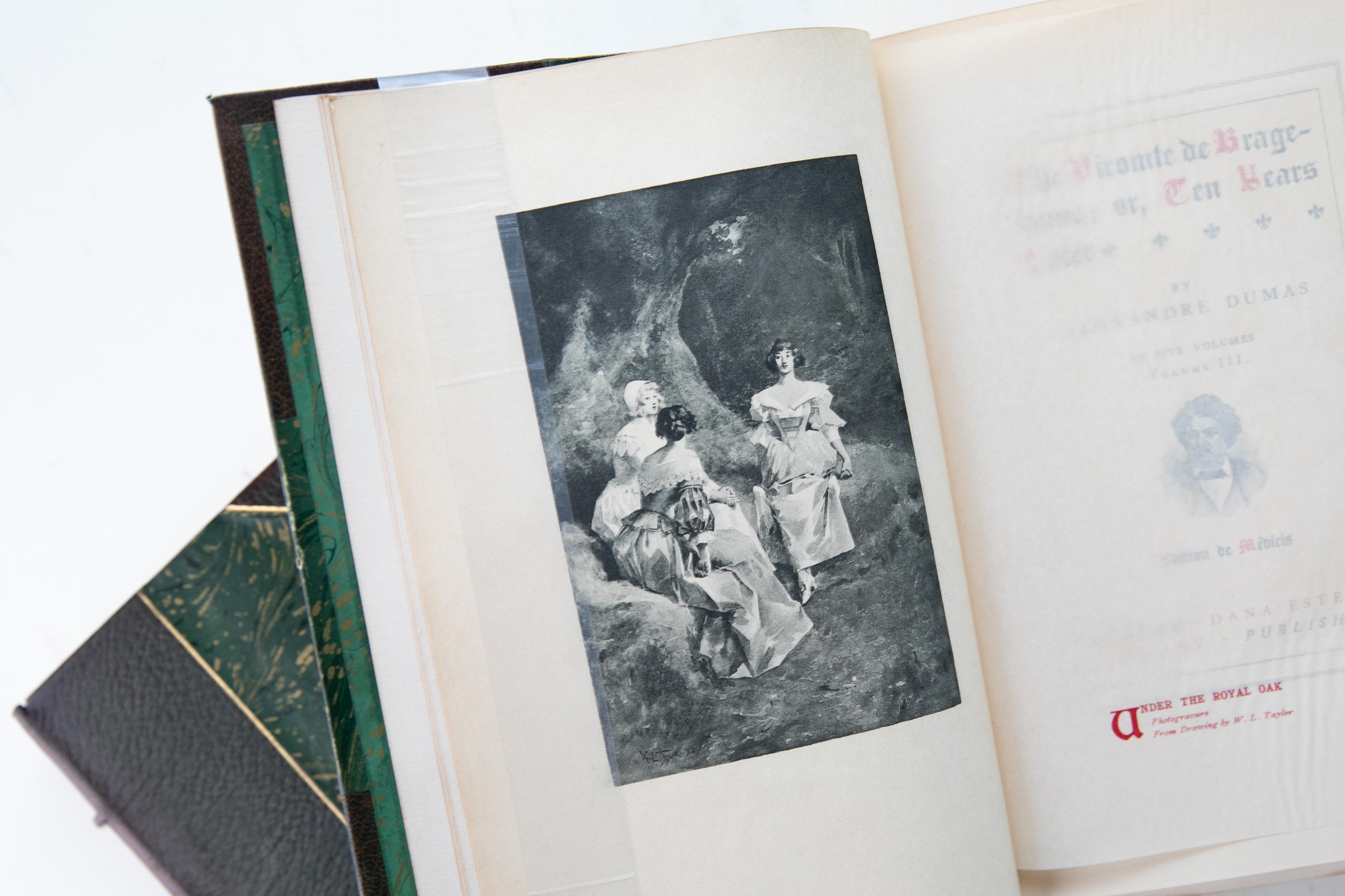 47 Bände. Alexandre Dumas, Das gesamte Werk. (amerikanisch) im Angebot