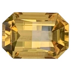 4.70 Carat Natural Loose Orange Citrine Stone Pixel Cut Brazilian Gemstone