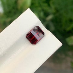 4.70 Carat Natural Loose Rhodolite Garnet Pixel Cut Gemstone