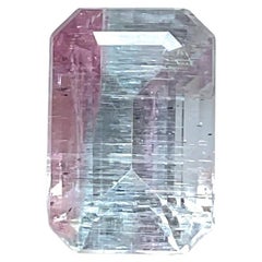 4.70 Carats BI Color Tourmaline Octa Faceted Cut stone Top Quality Natural gem