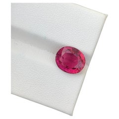4.70 Carats Natural Faceted Pinkish Red Rubellite Tourmaline Gemstone