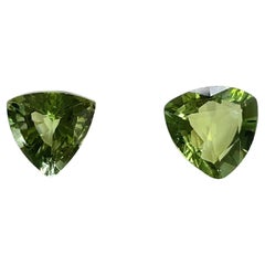 4,70 Carati Tormalina Trillion 2 Pezzi Pietra sfaccettata Top Quality Gemme Naturali