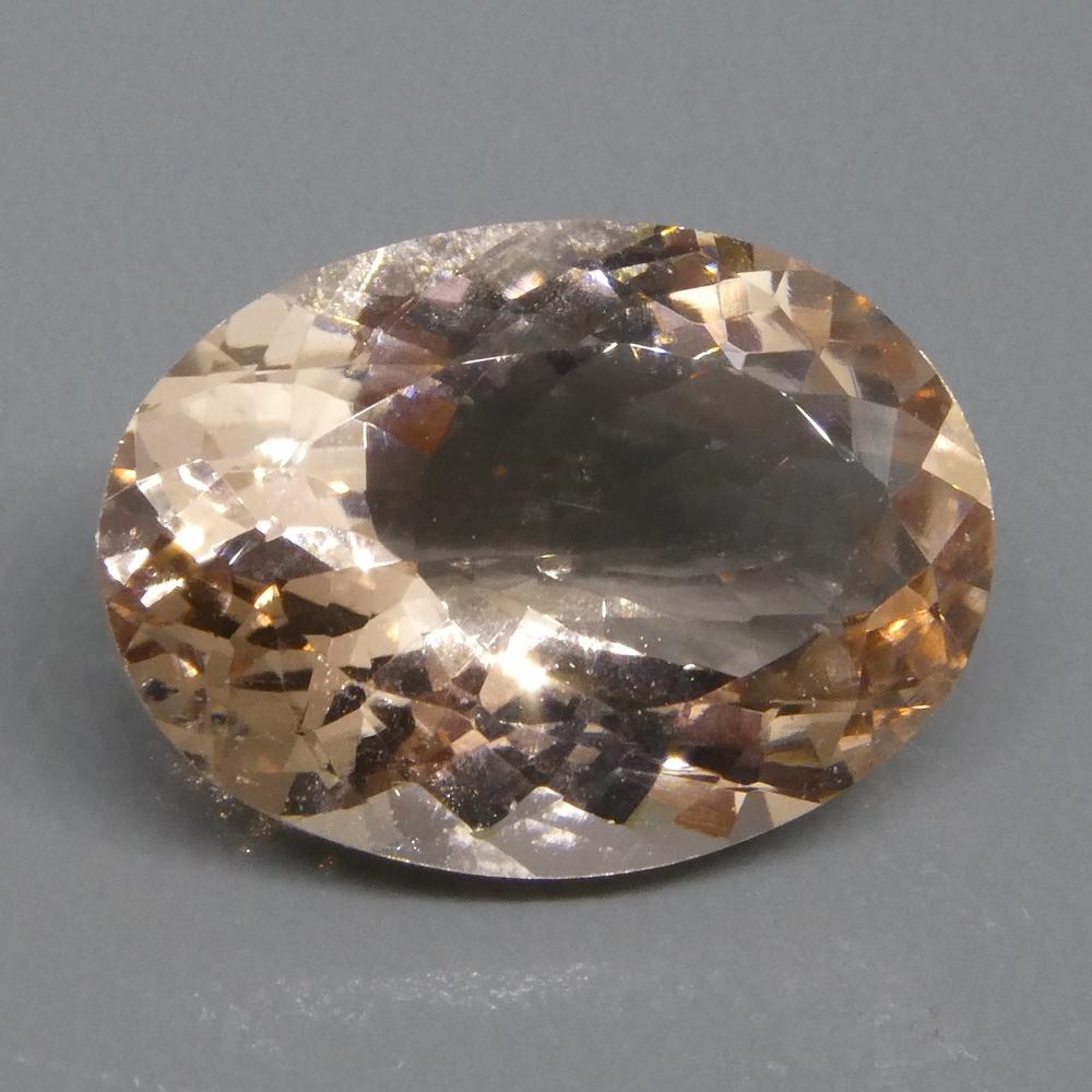 Morganite ovale 4.70ct in vendita 4