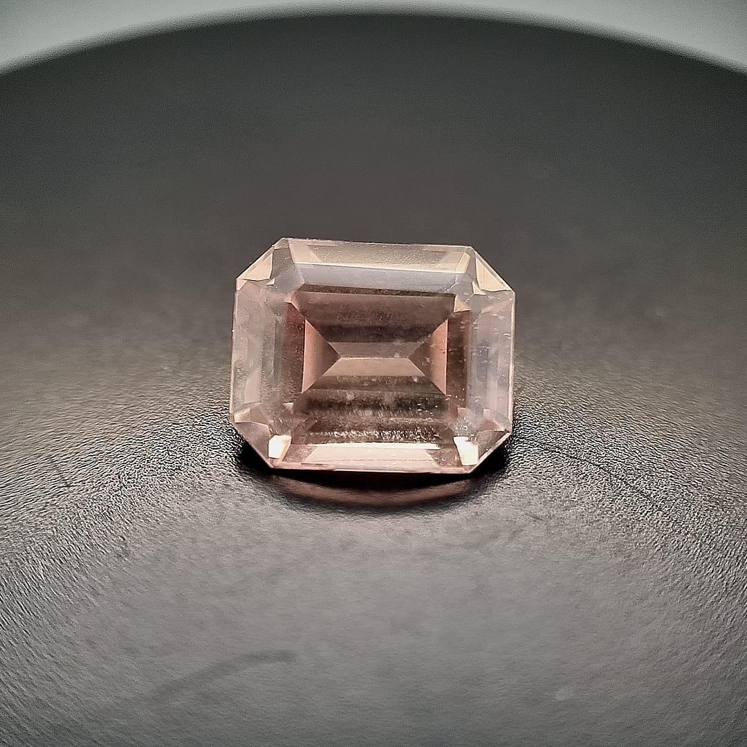 4.71 Carat Pink Madagascar Sapphire Octagon Natural Certified Rare & Unique Gem For Sale 8