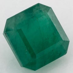 4.73 Ct Emerald Octagon Cut Loose Gemstone