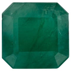 4.73 Ct Emerald Octagon Cut Loose Gemstone