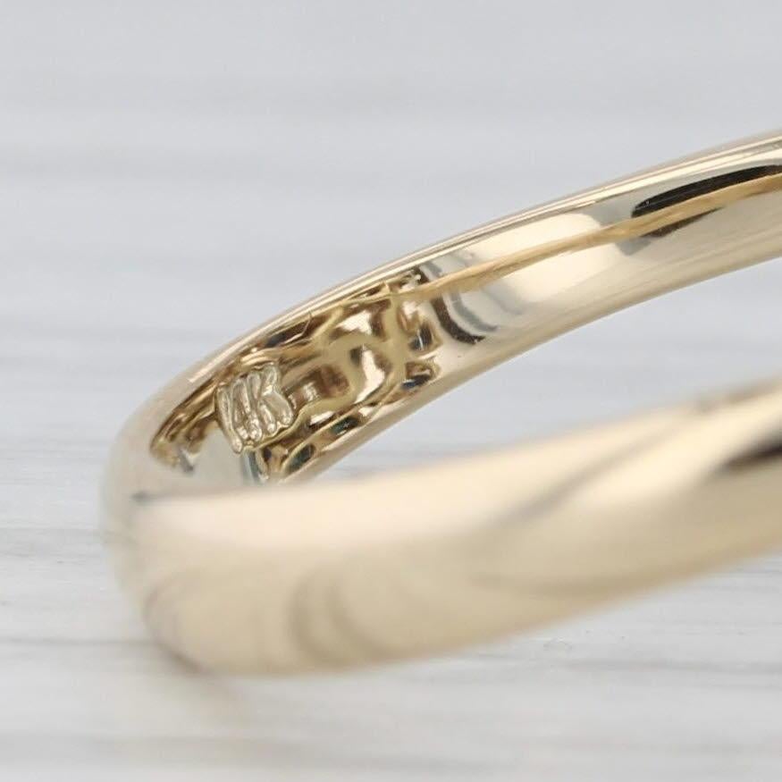 4.73ctw Blue Sapphire Diamond Cluster Ring 14k Yellow Gold Size 7 Cocktail en vente 2