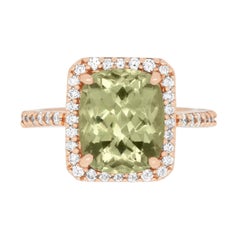 4.74 Carat Color Change Diaspore Ring