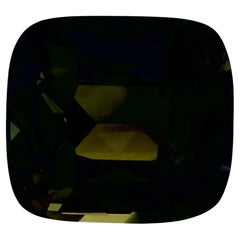 4.74 Ct Green Sapphire Cushion Loose Gemstone (pierre précieuse en vrac)