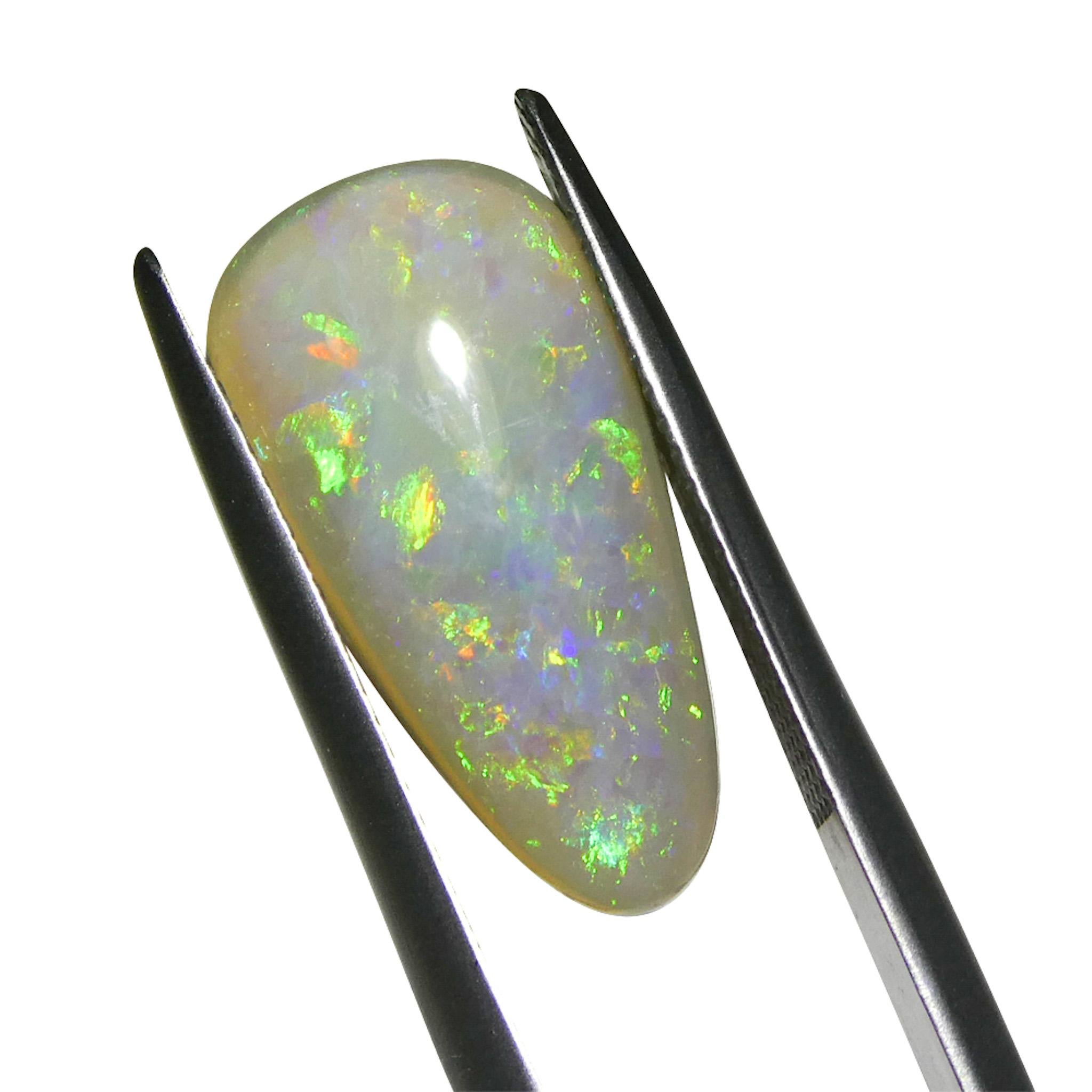 4,74 ct Ópalo gris cabujón libre de Australia en venta 6