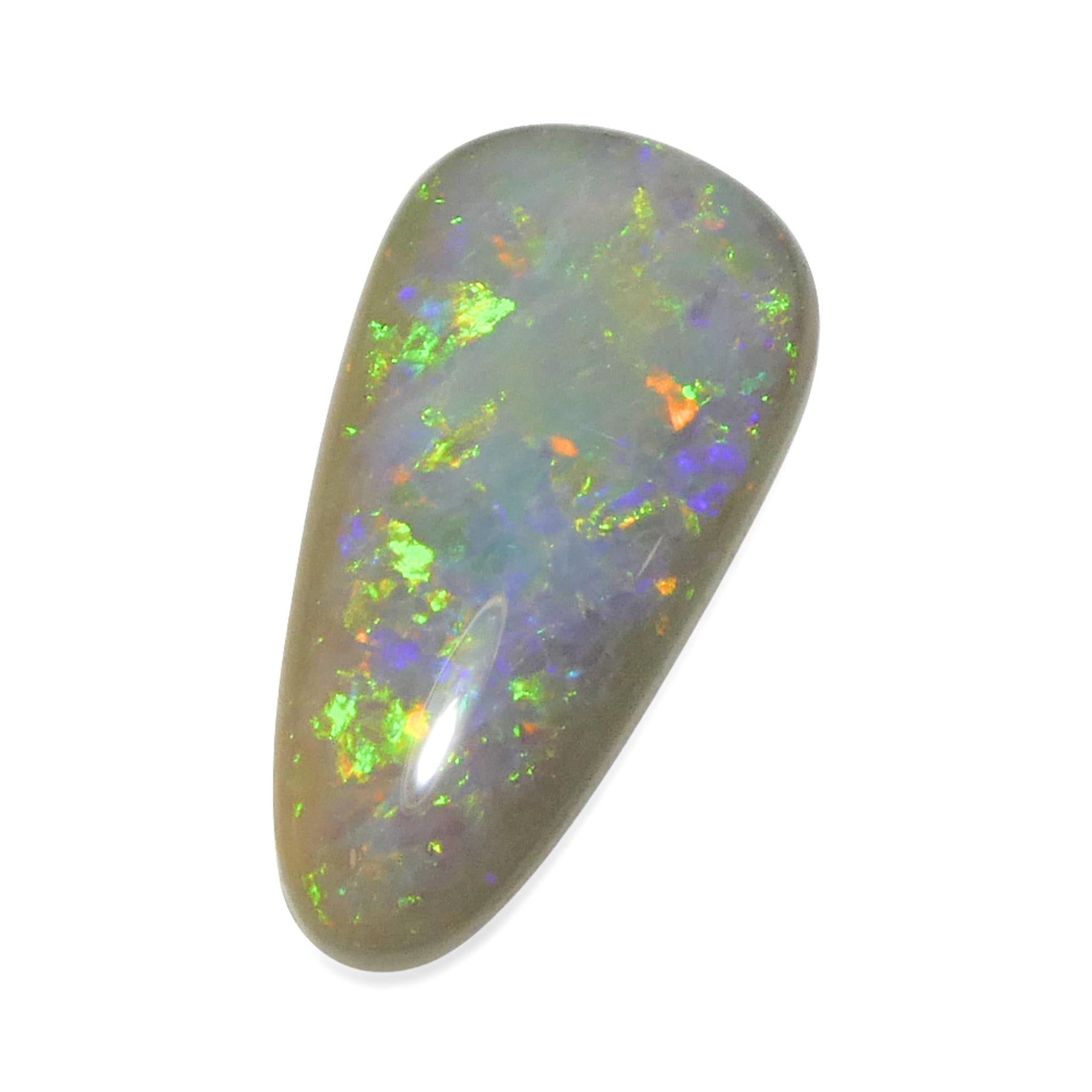 4,74 ct Ópalo gris cabujón libre de Australia en venta 2
