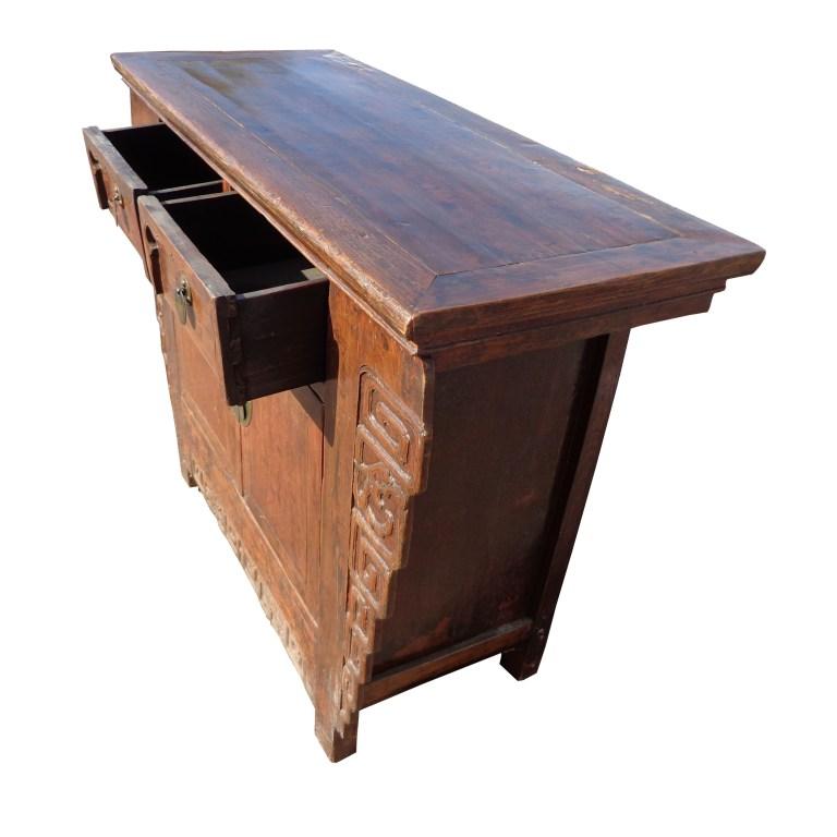Console d'altare cinese Qing del XIX secolo In condizioni buone in vendita a Pasadena, TX