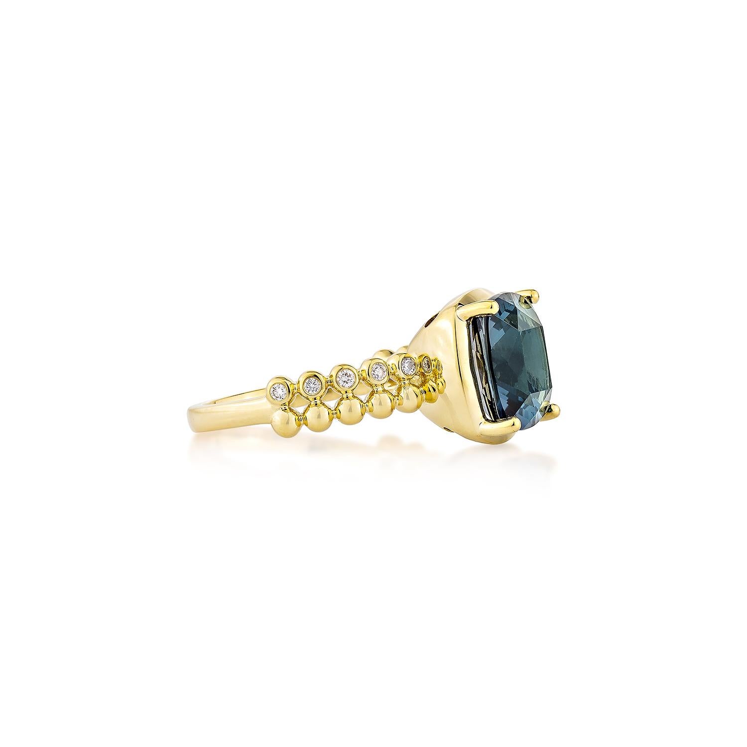 Introducing a new ring style that represents luxury, fashion, and personal flair. The collection includes antique rings adorned with beautiful gemstone London blue topaz. One standout piece is a London blue topaz ring surrounded by dazzling