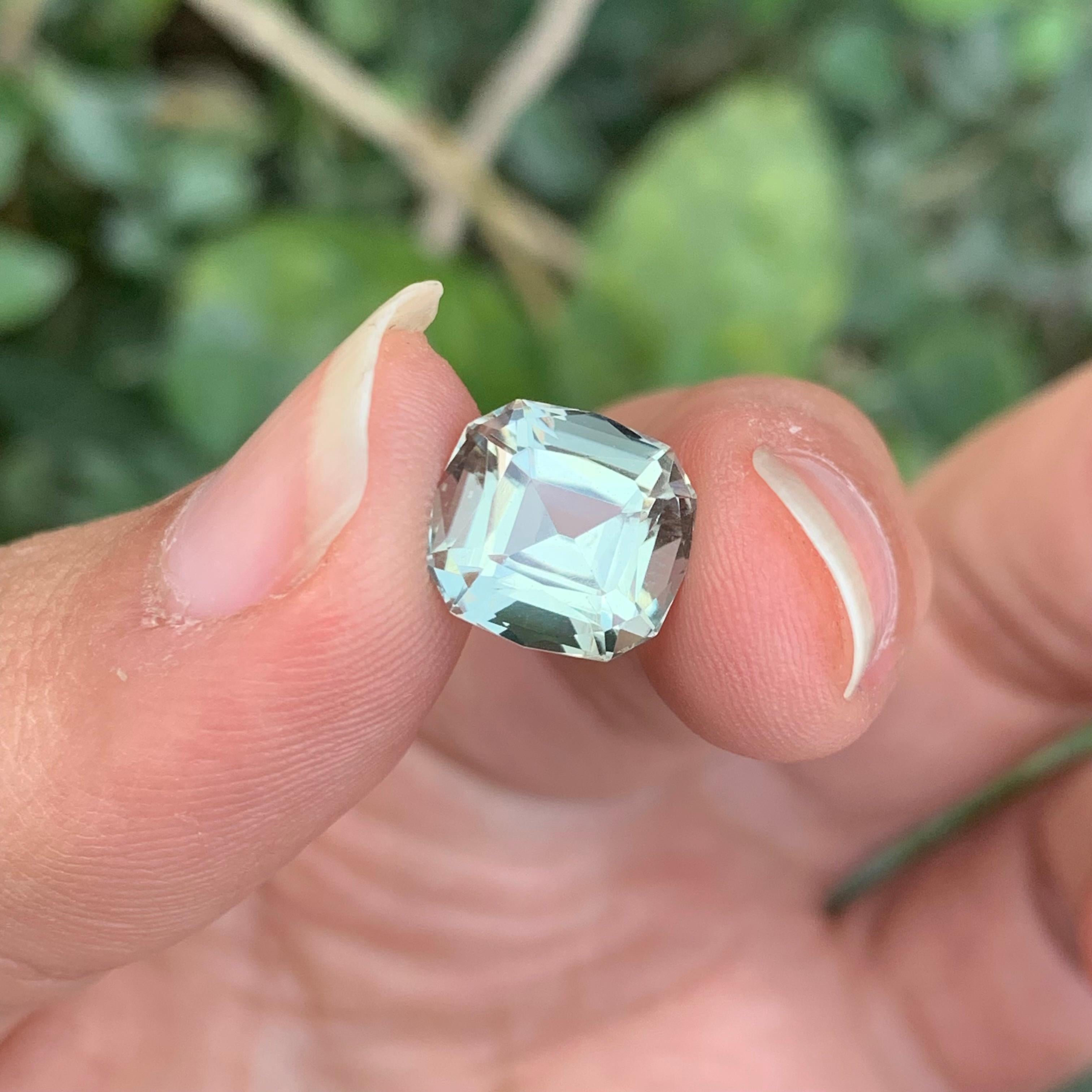 4,75 quilates de amatista verde natural suelta Prasiolita Brasil Gema Artes y manualidades en venta