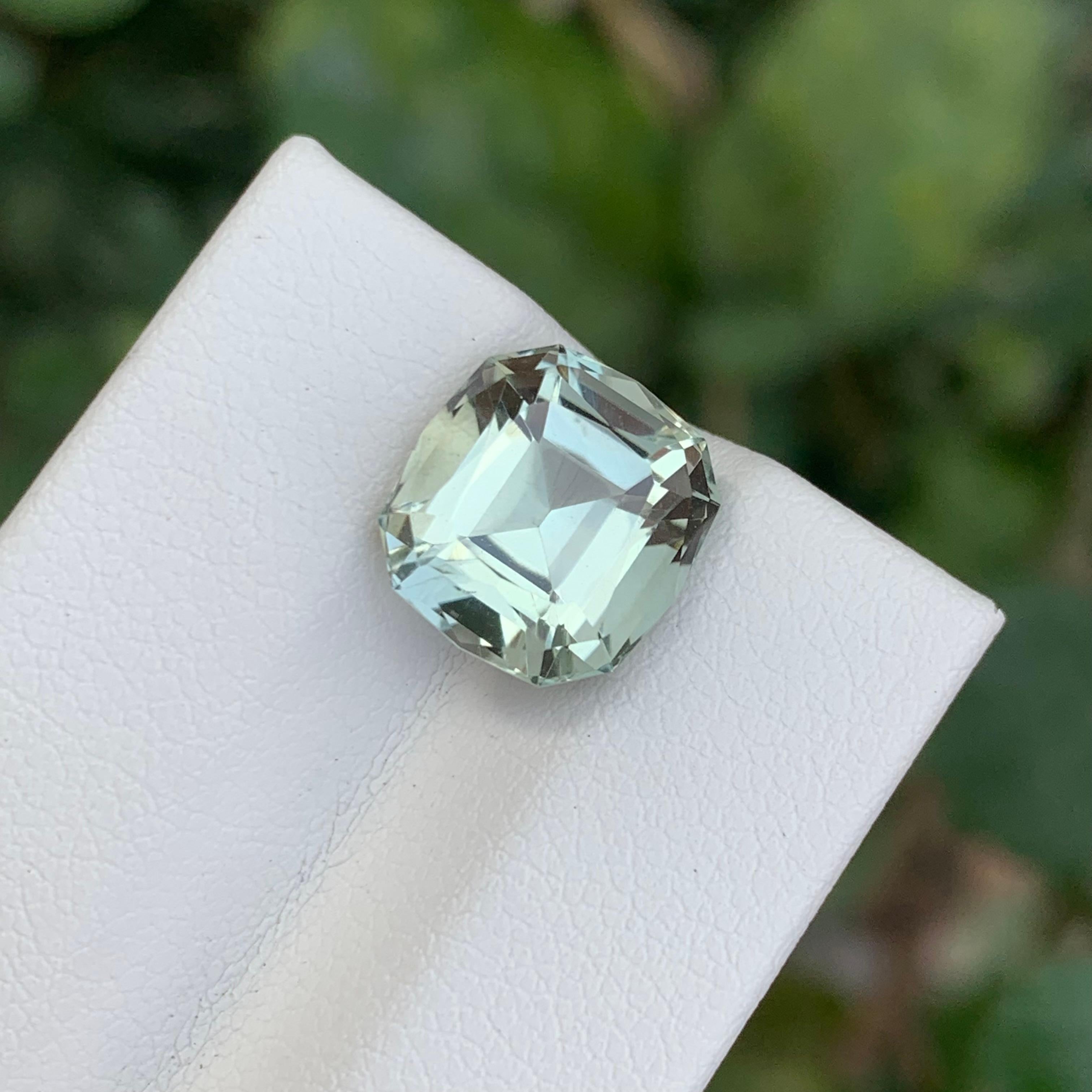 4,75 quilates de amatista verde natural suelta Prasiolita Brasil Gema en venta 3