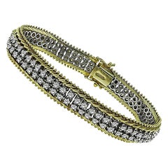 Bracciale con diamanti da 4,75 carati