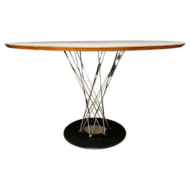 47.5” Cyclone Dining Table by Isamu Noguchi for Knoll For Sale at ...
