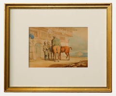 Charles Cooper Henderson (1803-1874), 19th Century Watercolour, Tyrolean Posting