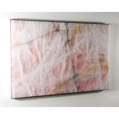Isolated Occurence in Pink Quartzite, Aluminum, 2023