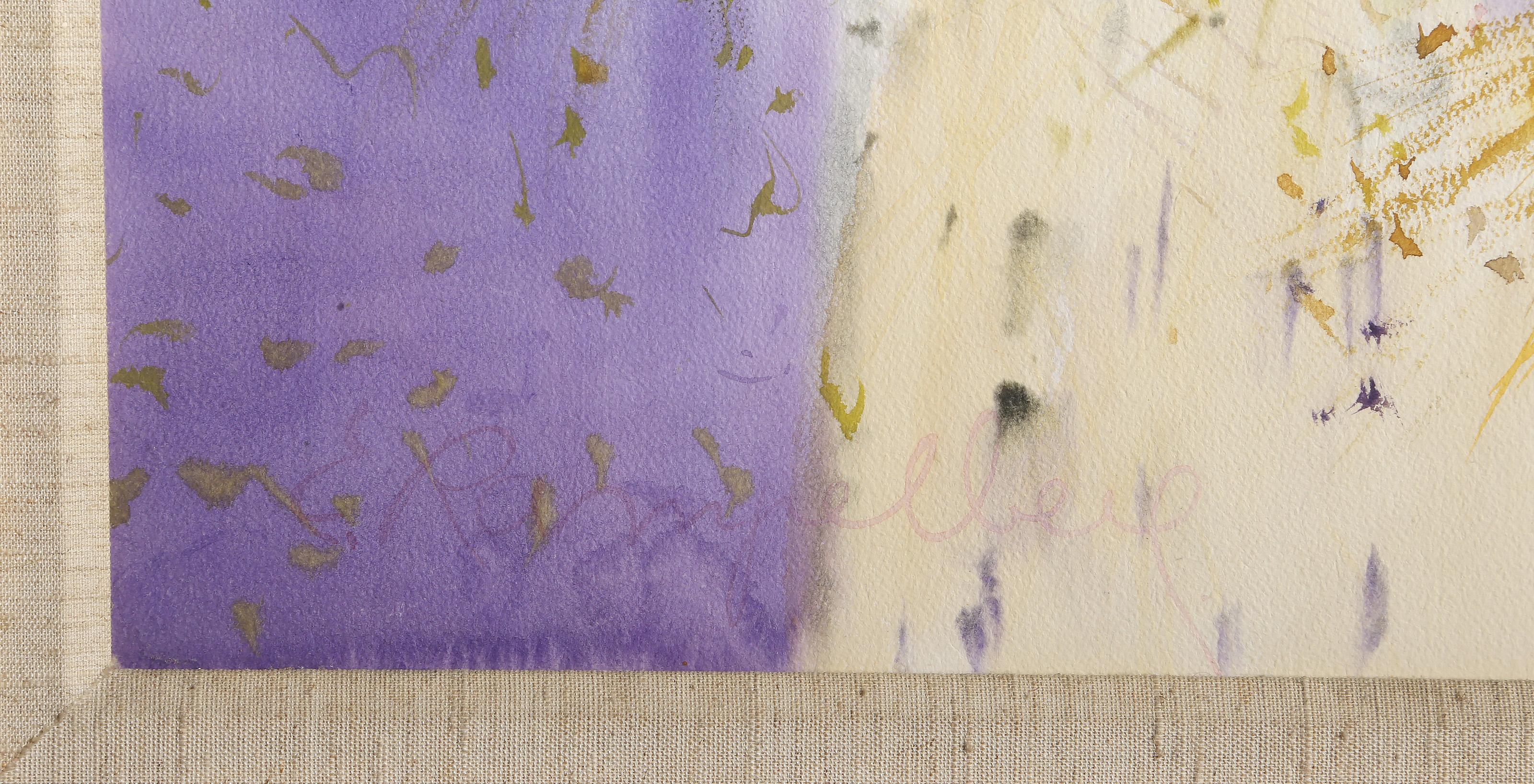 Three Trees, Modern Watercolor on Paper by Emile Rampelberg - Art by Emile RAMPELBERG