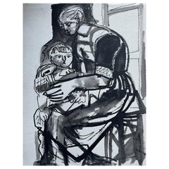 Carlos Carnero Grande peinture originale, Fernand Leger Assistant