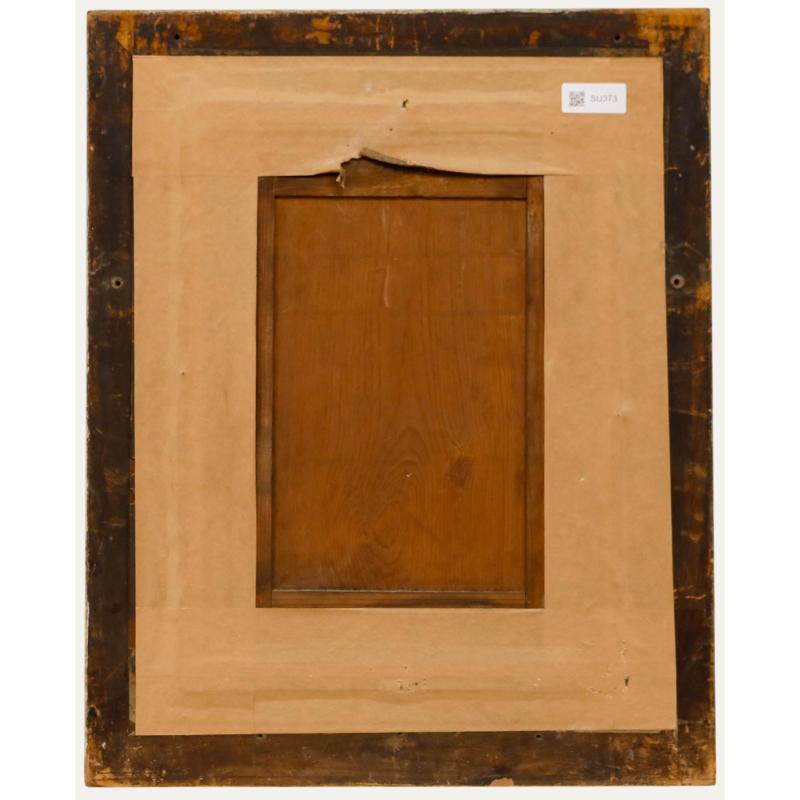 English School Fin du 19ème siècle Aquarelle - Nature morte de fruits et de fleurs - Marron Still-Life par Unknown