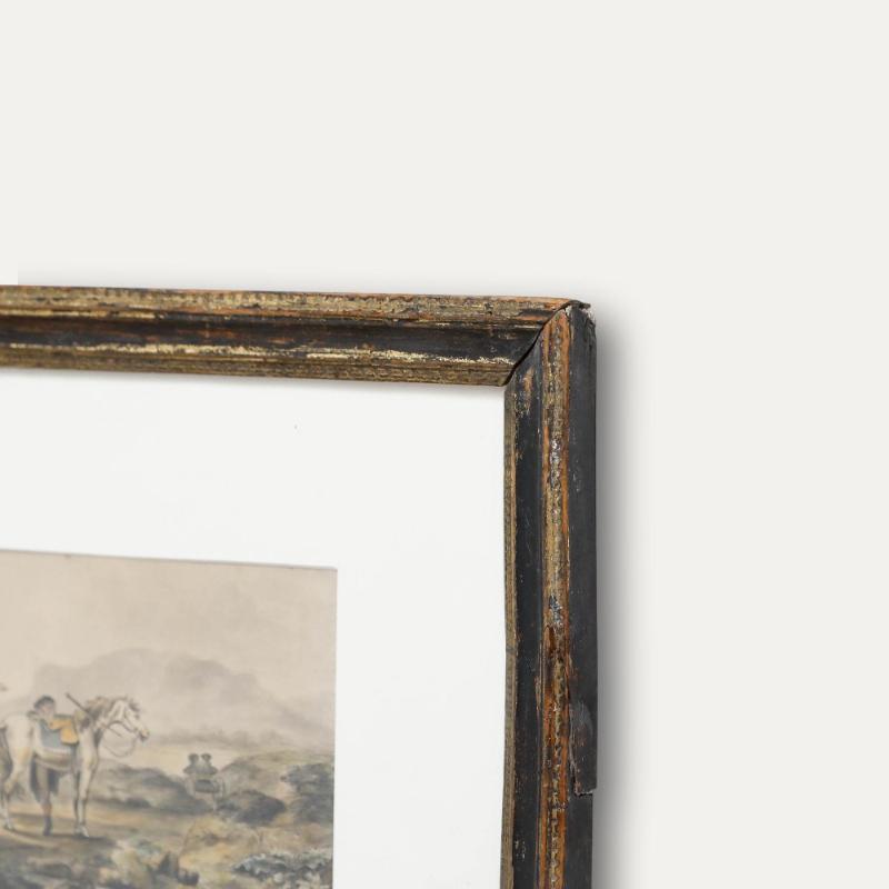 Francis William Topham (1808-1877) - 19th Century Watercolour, The Morning Ride For Sale 1