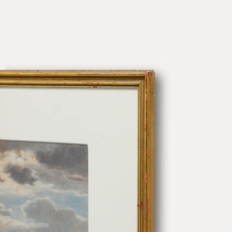 Walter Stuart Lloyd (1845-1959) - Acuarela de 1879, Luz de luna en Hampstead Heath en venta 4