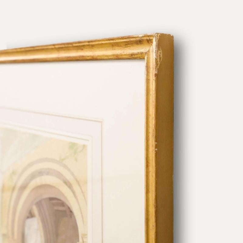 Henry W. Stock (1825-1909) - Framed 1873 Watercolour, Saint Mary de Haura For Sale 1