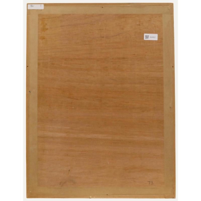 Alan John Greene (1921-2020) - Aquarelle encadrée du XXe siècle, Récolte du saule - Beige Landscape Art par Unknown